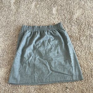 J Crew Gray Skirt with Pockets!